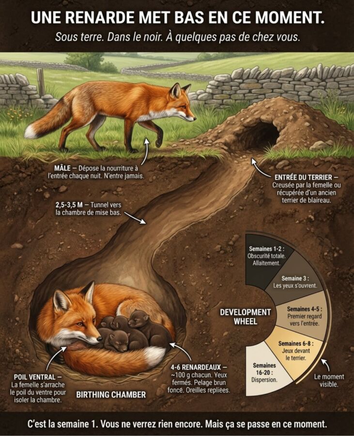 Comment identifier et gérer un terrier de renard dans votre jardin