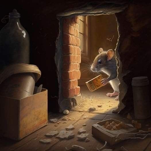 souris envahissent combles