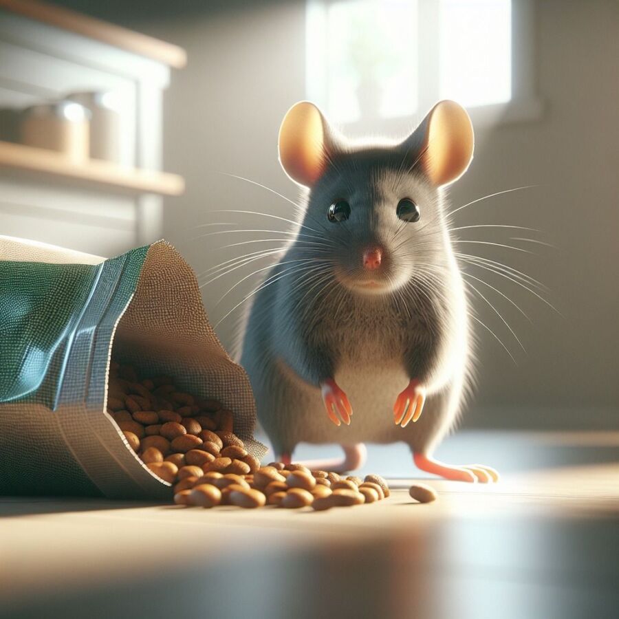 souris dans le grenier
