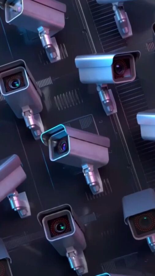 Caméra de surveillance invisible