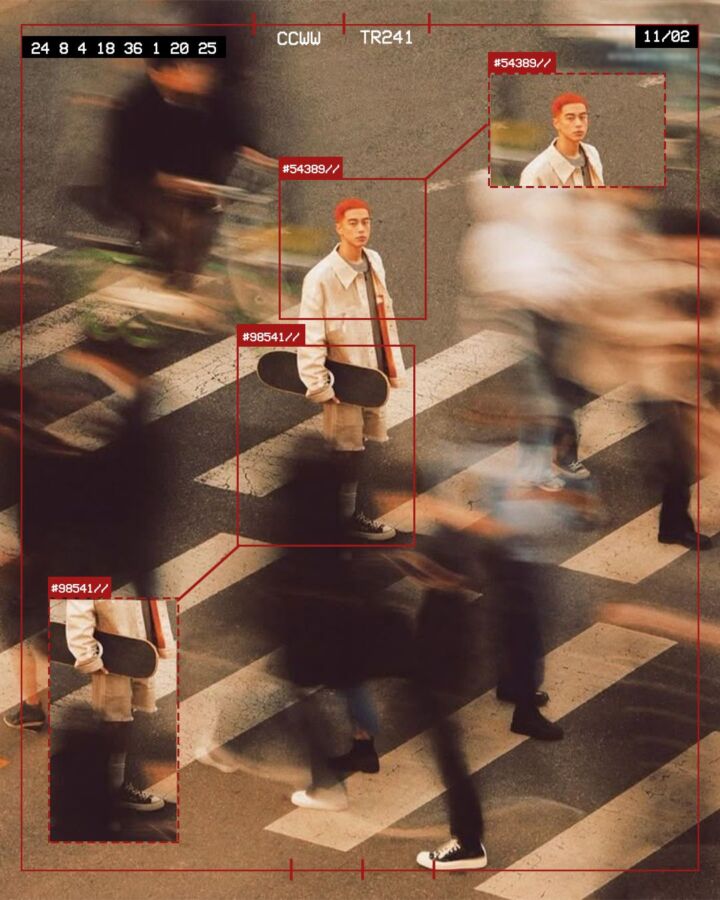Caméra de surveillance invisible