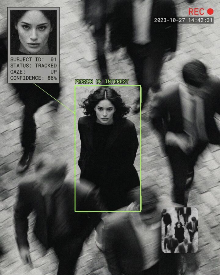 Caméra de surveillance cachée