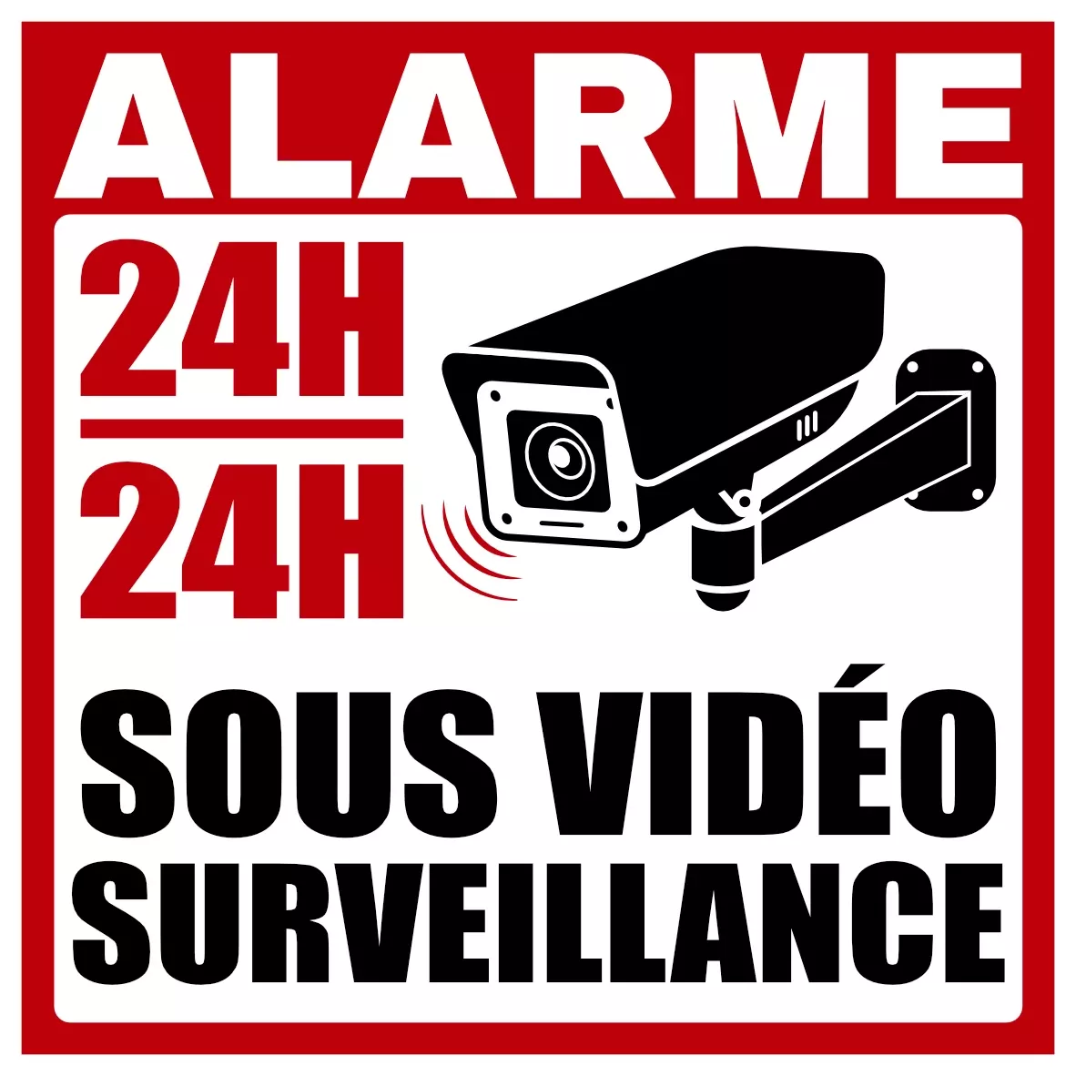 Discrétion caméra de sécurité