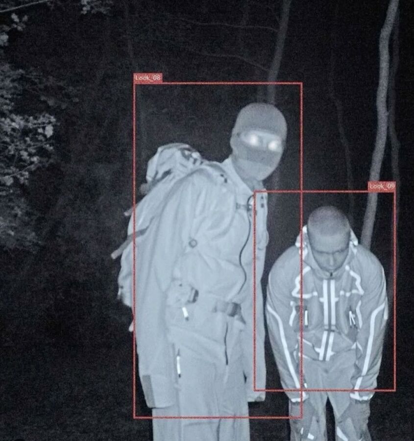 Caméra de surveillance invisible