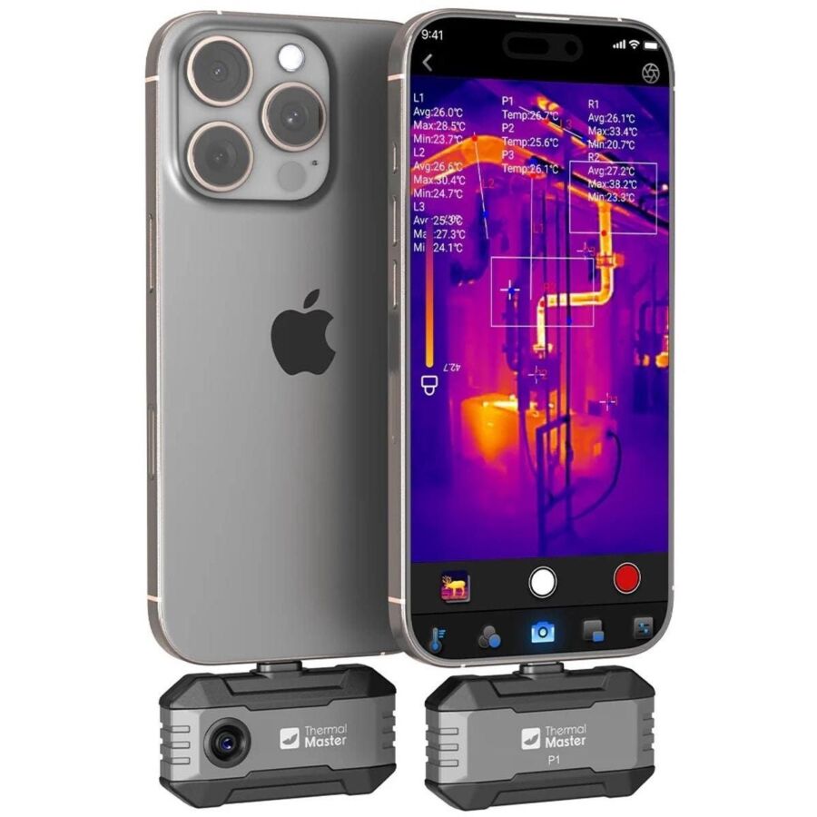 Smartphone iPhone vision thermique