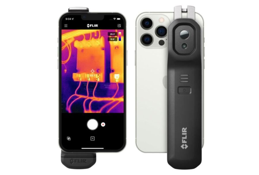 Smartphone iPhone vision thermique
