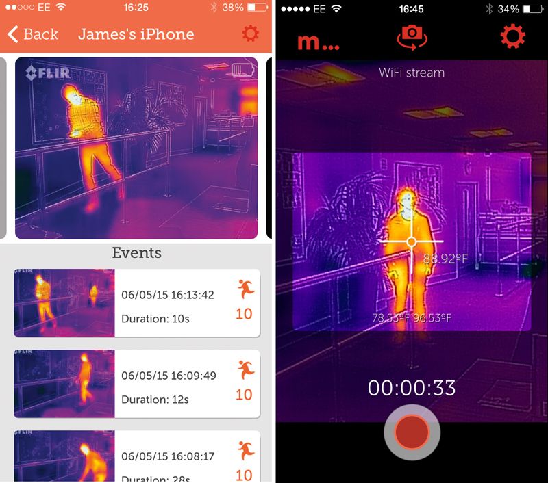 Application caméra thermique chasse