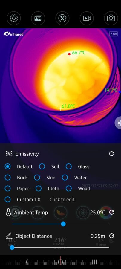 Expérience chasse avec caméra thermique