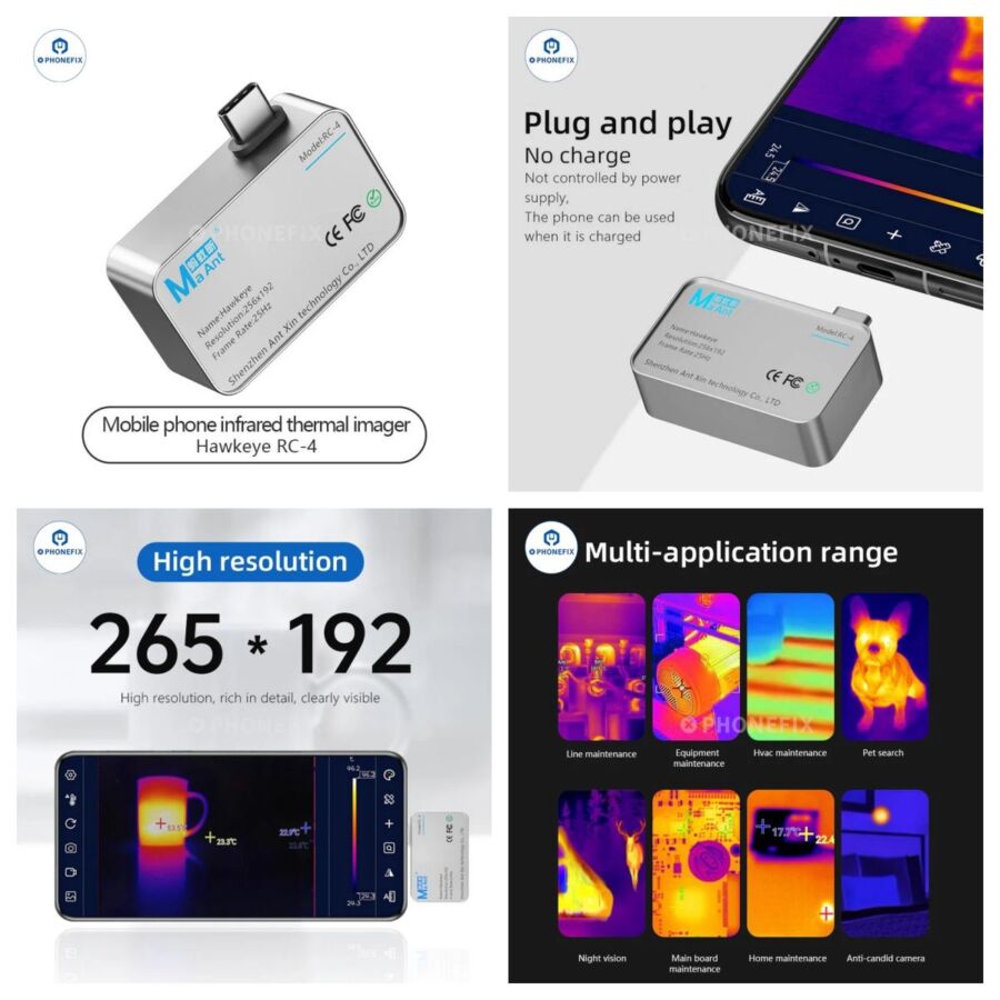 Application caméra thermique chasse