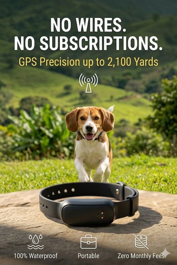 Collier connecté pour chien