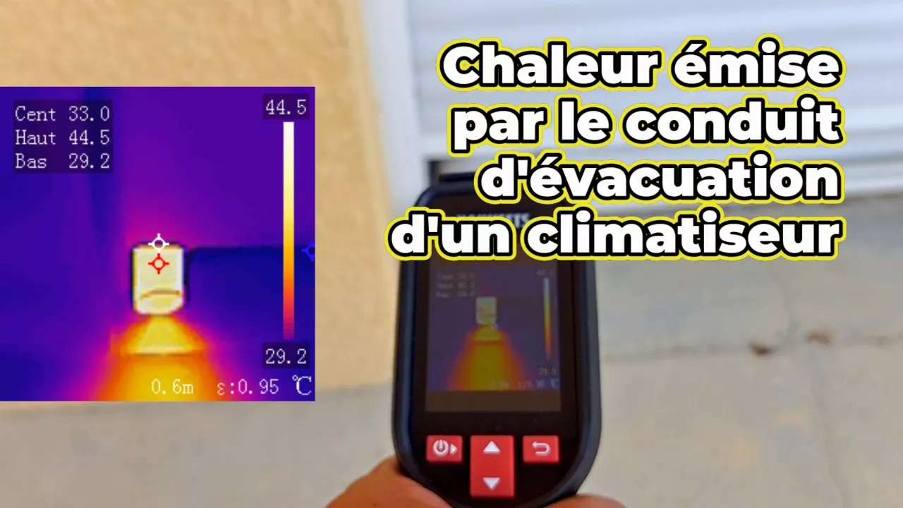 Maison équipée caméra thermique