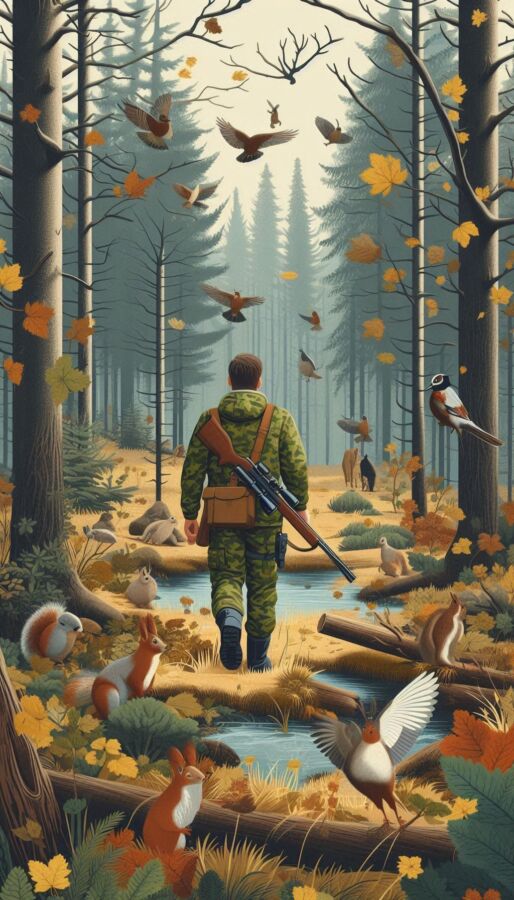 Impact confinement sur la chasse